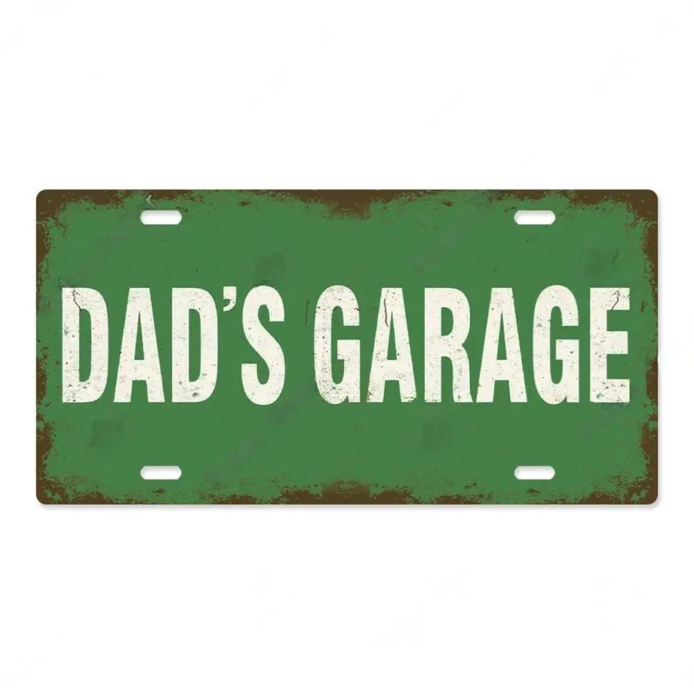 Service Reparatur Vintage Schild Nummernschild Metallschild Poster für Bar Pub Club Man Cave Garage Wanddekoration