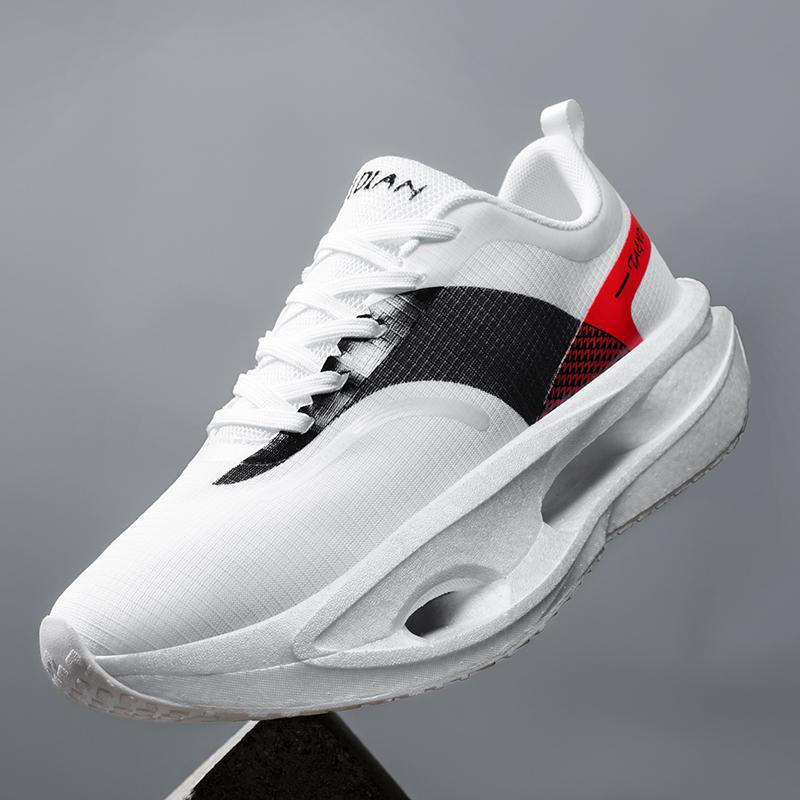 Fashion Four Seasons Real Popcorn Carbon Board Couple Sneakers Breathable and Comfortable Men s and Women s Running Shoes 44
