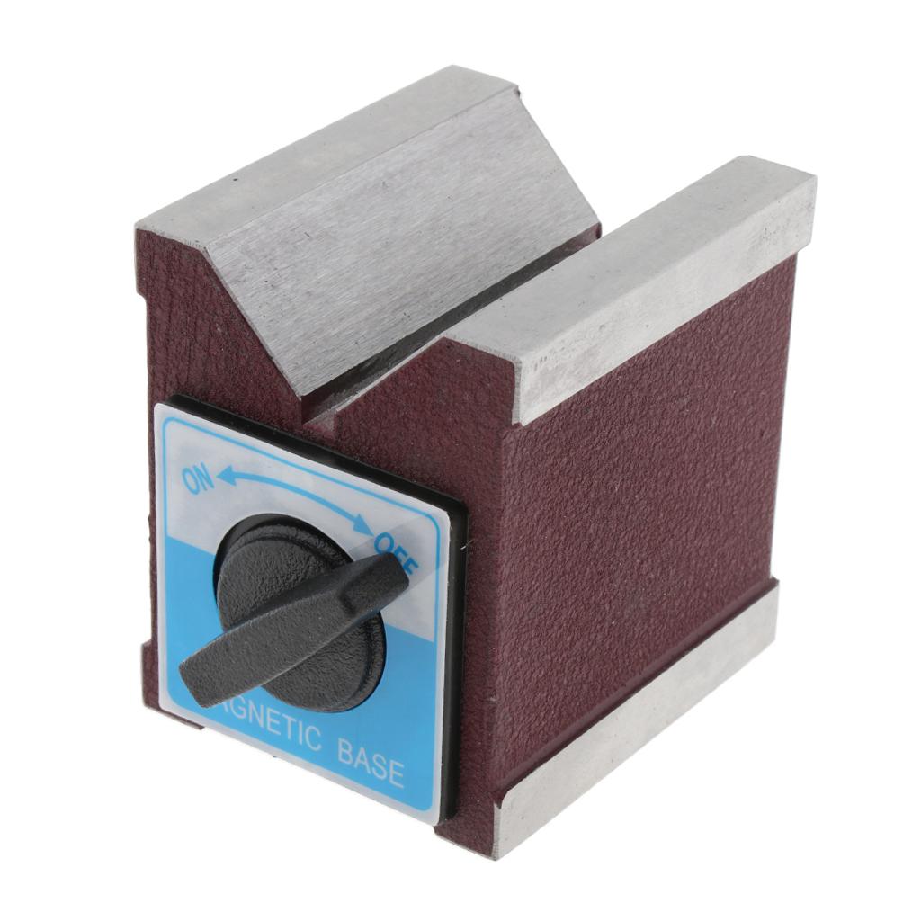 OFF Switch Tool Premium Magnetic V Block Vee Block Magnetic Base with ON