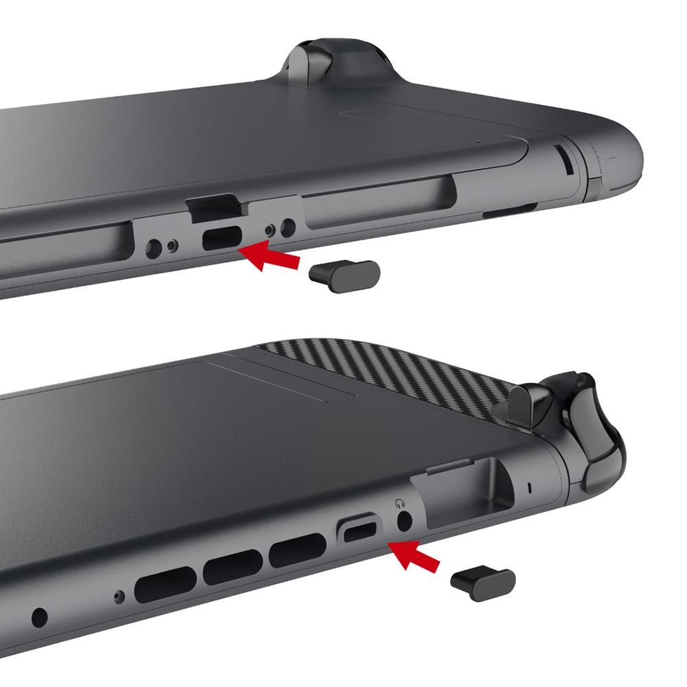Protective Accessories Set for Nintendo for Switch 2 Accessories Bundle Dust Plug Dust Filter Mesh Left Right Handle Stickers