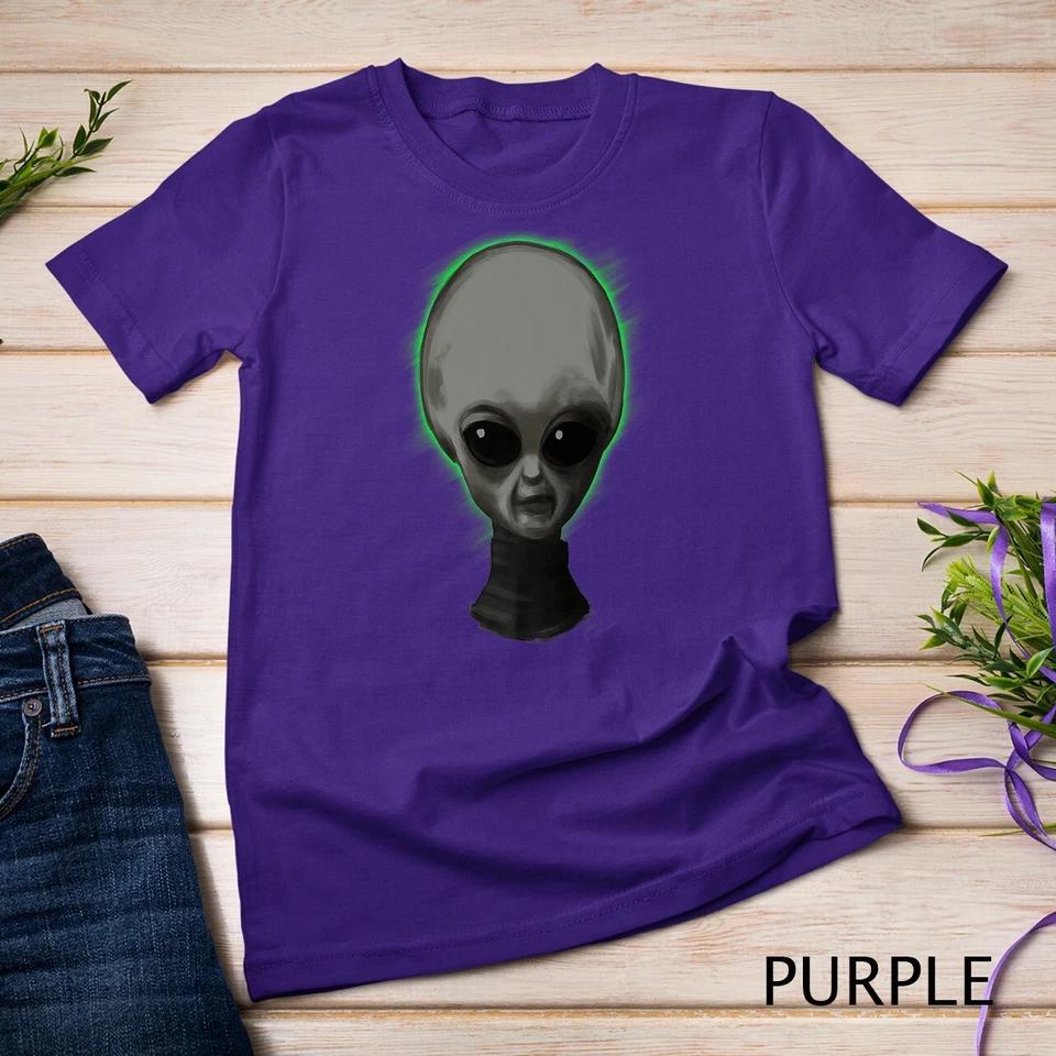 Skinny Bob grey alien T-Shirt Unisex T-shirt 6 L