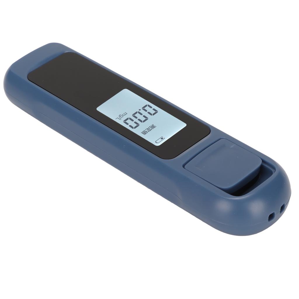 Alcohol Tester Compact Portable Contactless High Accuracy Digital LCD Screen USB Rechargeable Alcohol Detector