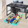 1pc Super Mario Bros Team Carpet for Playroom Bedroom Living Room Sofa Home Decor,kids Game Area Rug Non-slip Floor Mat Y72914