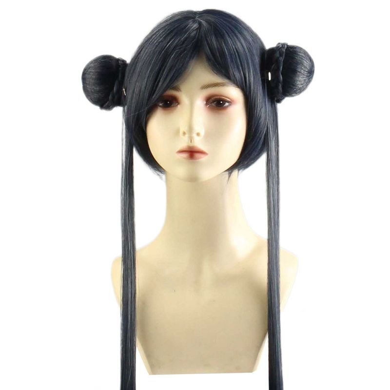Blue Archive Blue Princess Cosplay Costume Game Anime Cheongsam Suit Fei Sakura Wig XS