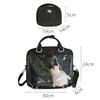 YUYAKESHI Ita-bag Shoulder Bag for Events and Handbags, Fits 20cm Plush Toys, 3-Way Outings, Transparent One-Sided Backpack, Baby/Mother Bag with Pouc