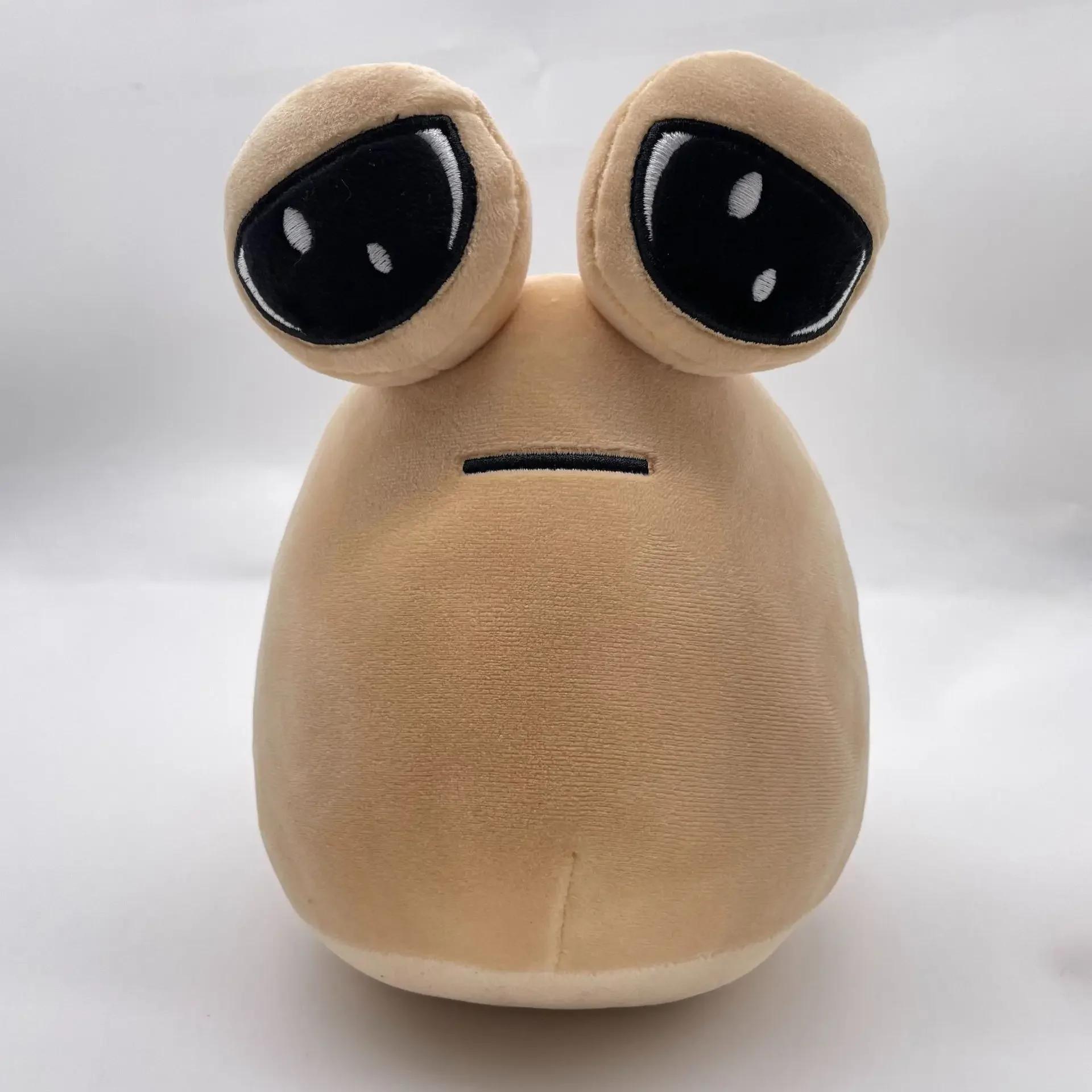 

22 см My Pet Alien Pou Plush Hot GameToy Furdiburb Emotion Alien Plushie Мягкая игрушка Pou Doll