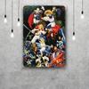 Hero Tales Manga Decor Vintage Metal Signs Tin Signs Captain Poster Decor for Bar Pub Club Man Cave Wall Decoration