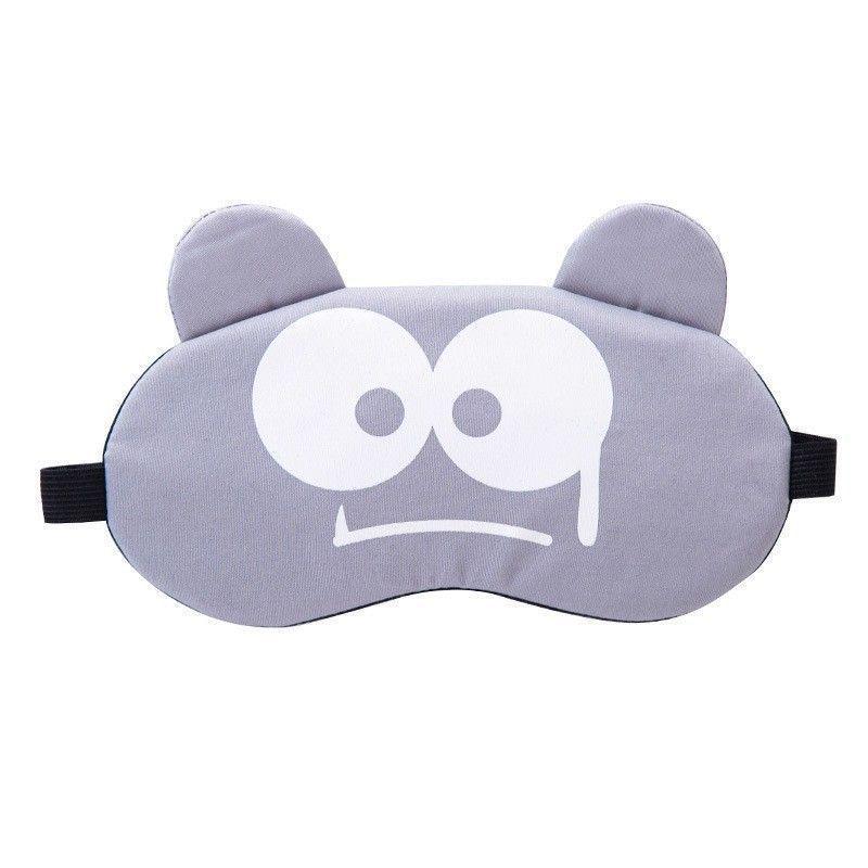 Cute Cartoon Anime Eye Mask | Ice/Hot Compress, Breathable Sleep Shade for Men & Women