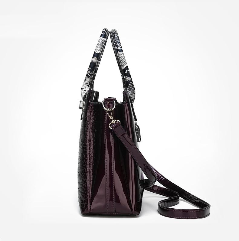 SCIONE Borse Borsa a tracolla di grande capacità con tracolla in pelle modello moda