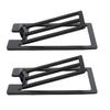 2PCS Anti Vibration Pad Speaker Risers Tilted Bookshelf Speaker Stands  for Bookshelf Speakers
