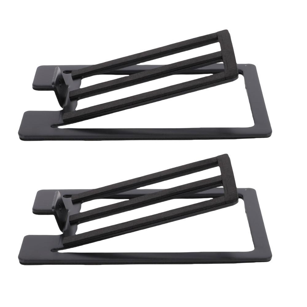 2PCS Anti Vibration Pad Speaker Risers Tilted Bookshelf Speaker Stands  for Bookshelf Speakers