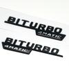 3D Guardabarros De Coche BITURBO 4MATIC Ignia Emblema Pegatina Para Mercedes C43 AMG W205 W204 E43 W213 W212 GLC43 GLE43 W166