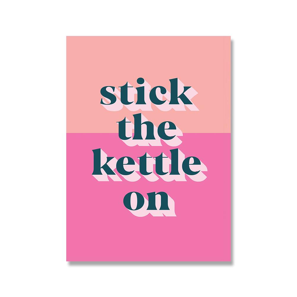 Diese Küche ist zum Tanzen Poster Bunter Kunstdruck Lustiges Leinwandgemälde Zitat Moderne Wandbilder Wohnzimmer Heimdekor