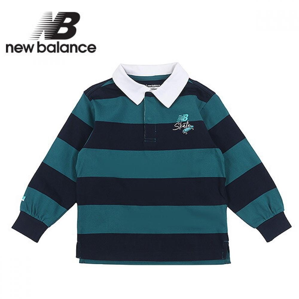 

Футболка New Balance Kids Skateboard Collar с длинным рукавом, зеленая 110