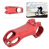      Operated Negative Angle Rod Aluminium Alloy Bike Stem Cycling Accessory(black 80mm)