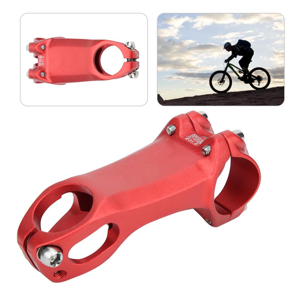 Operated Negative Angle Rod Aluminium Alloy Bike Stem Cycling Accessory(black 80mm)