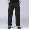 Multi-pocket Men's Work Trousers Loose Trousers Fat Plus Size Labour Insurance Leisure Straight Trousers