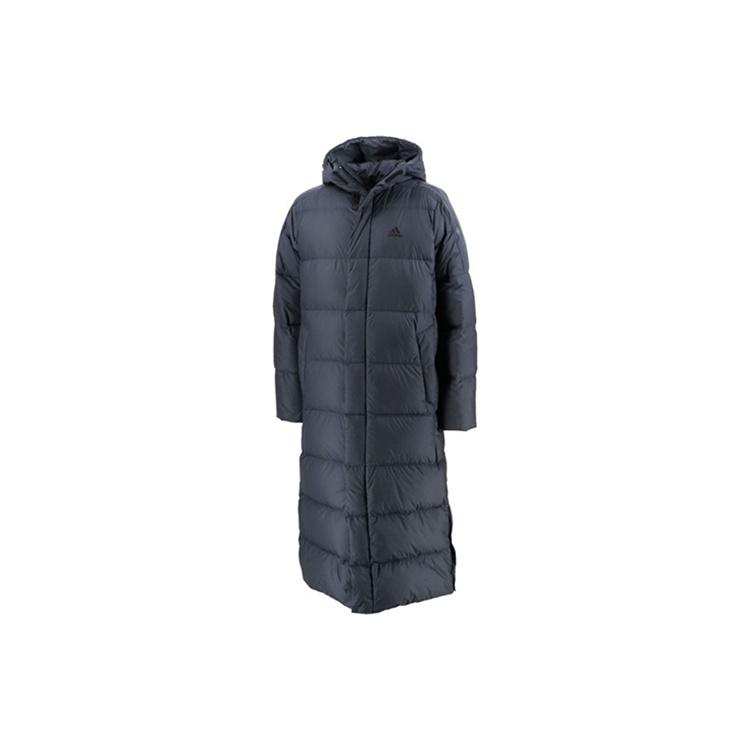 adidas Sports Windproof Stay Warm hooded down Jacket Blue Men s GE9994 M