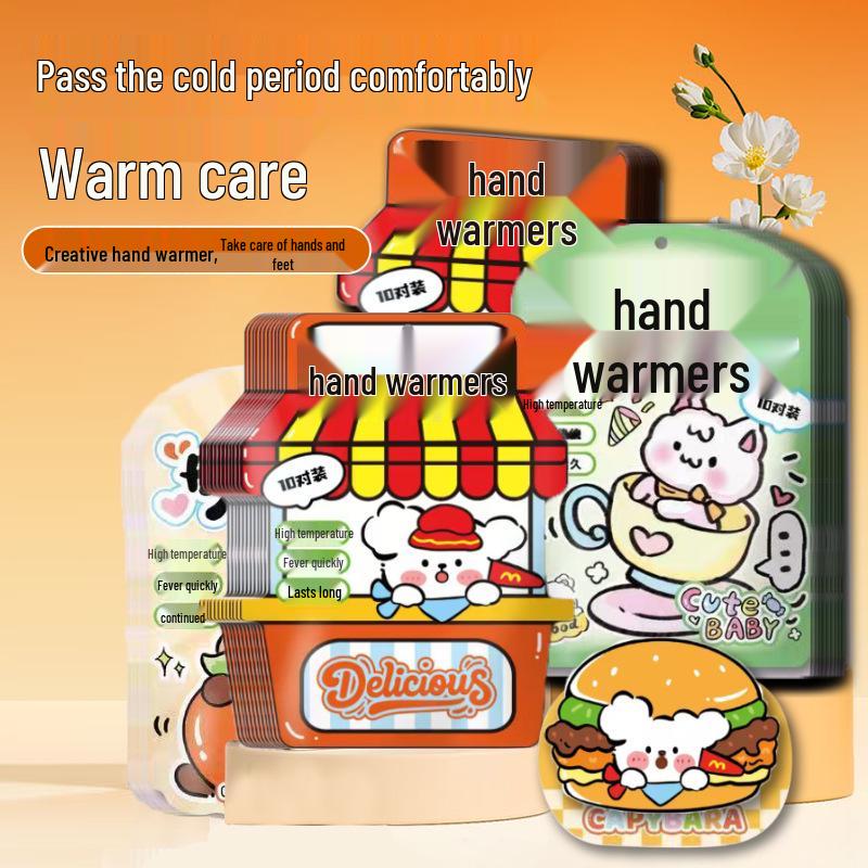 2025 Cartoon Wearable Winter Hand Warmer Sleeve for Kids