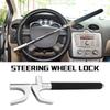 Car Steering Wheel Lock, Adjustable Anti-Theft Steering Wheel Lock with 3 Keys and Safety Hammer