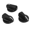 3PCS AC Heater Switch Control Knob 5011218AA Accurate Controlling Replacement for Jeep Wrangler TJ 1999 2006