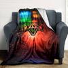 Gta Blanket Comfortable Perfect for Office Couch Office Chair Four Seasons Multipurpose Modern Gifts For Family Or Friends