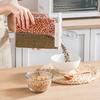3L Cereal Dispenser Four-Compartment Sealed Container Moisture-Proof Stacked Snack Coffee Grain Storage Box Organizer Kitchen