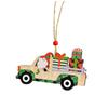 Christmas Wooden Car Hanging Car Christmas Tree Hanging Christmas Decoration