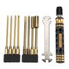 Aug. 9 In 1 RC Tool Kit, RC Car Tool Kit RC Hex Driver Screwdriver Set For RC Car Hobby Tools