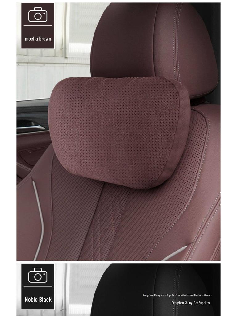 Shunyi Car Interior Set: Cushion, Lumbar Support, Neck Pillow for BMW 7 Series 13 Series