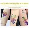 EELHOE 8ML Face Glitter Tattoo Skin Glue Body Glitter Gel Set Temporary Adhesive DIY for Cosplay Party