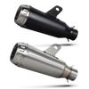 Arrow Motorrad Roller Auspuffrohr Modifikation mit Aufhängelasche, Edelstahl Endstück, 51MM Kaliber