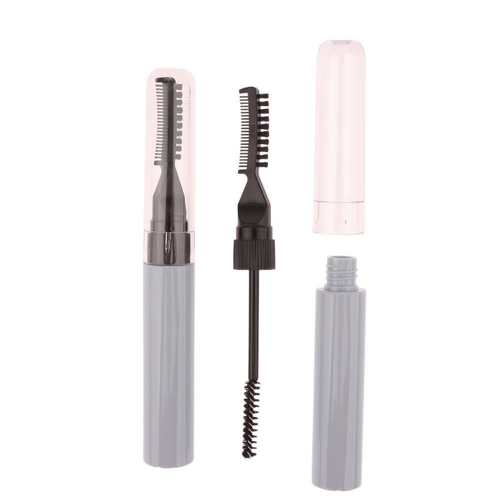 10Ml Dual Brush Head Empty Mascara Tube Diy Refillable Eyebrow Gel Bottle Eyelash Elongation Cosmetics Containers Packaging