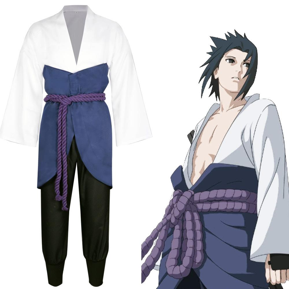 New Ninja Uchiha Sasuke Cosplay Costume Comic-Con Cosplay Suit Halloween Anime Cosplay Costume