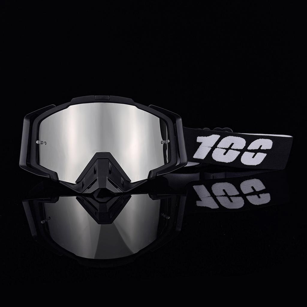 100 Motorcycle Goggles Motocross Glasses Off-road Sunglasses For Man MTB ATV Mask Windproof Protection Cycling Racing Goggles