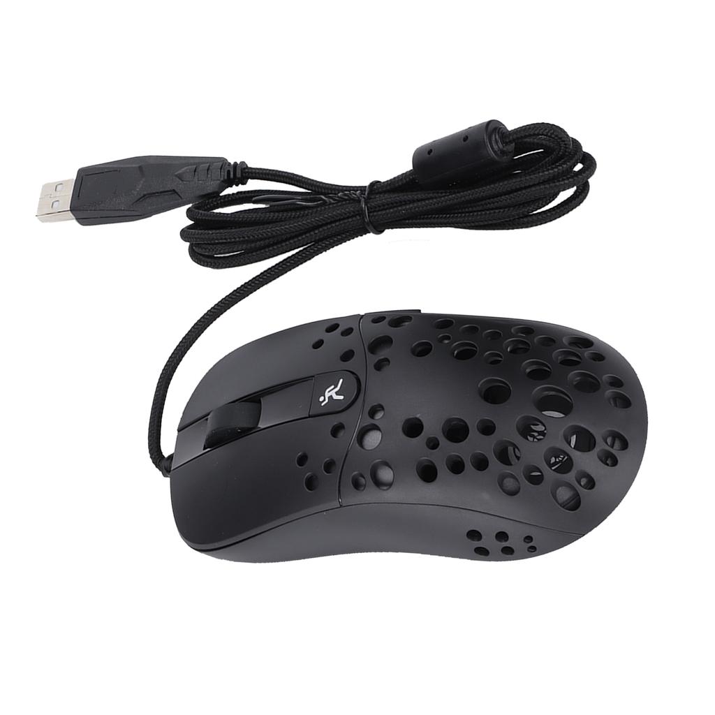 HXSJ Gaming Mouse Wired Six Level Adjustable Precise Control 8000DPI RGB Mice for Windows PC Gamers