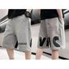 Boys' Summer Thin Sports Pants, Medium To Large Children's Mid Waist Sports Shorts