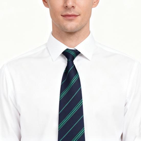 Adults Tie Striped Jacquard Pattern Adjustable Tightness Necktie Japanese Style Weddings Formal Events Uniform Accessory