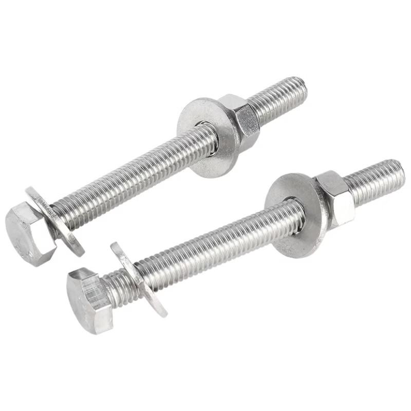 Hengxing Hongqi 304 Stainless Steel Hex Bolt & Nut Washer Set