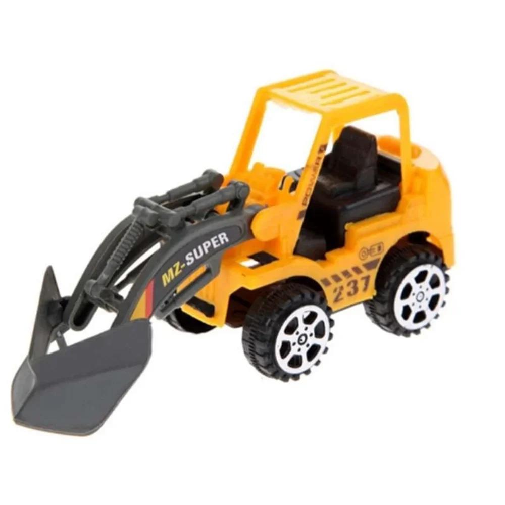 2Pcs Kids Toy Mini Engineering Vehicle Car Truck Excavator Model Toys Boy Gifts Kidstoys