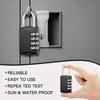 40 Pcs 4 Digit Combination Locks Combination Padlock Luggage Number Locks Outdoor Waterproof Resettable Padlock for Door Traveling School Gym Locker