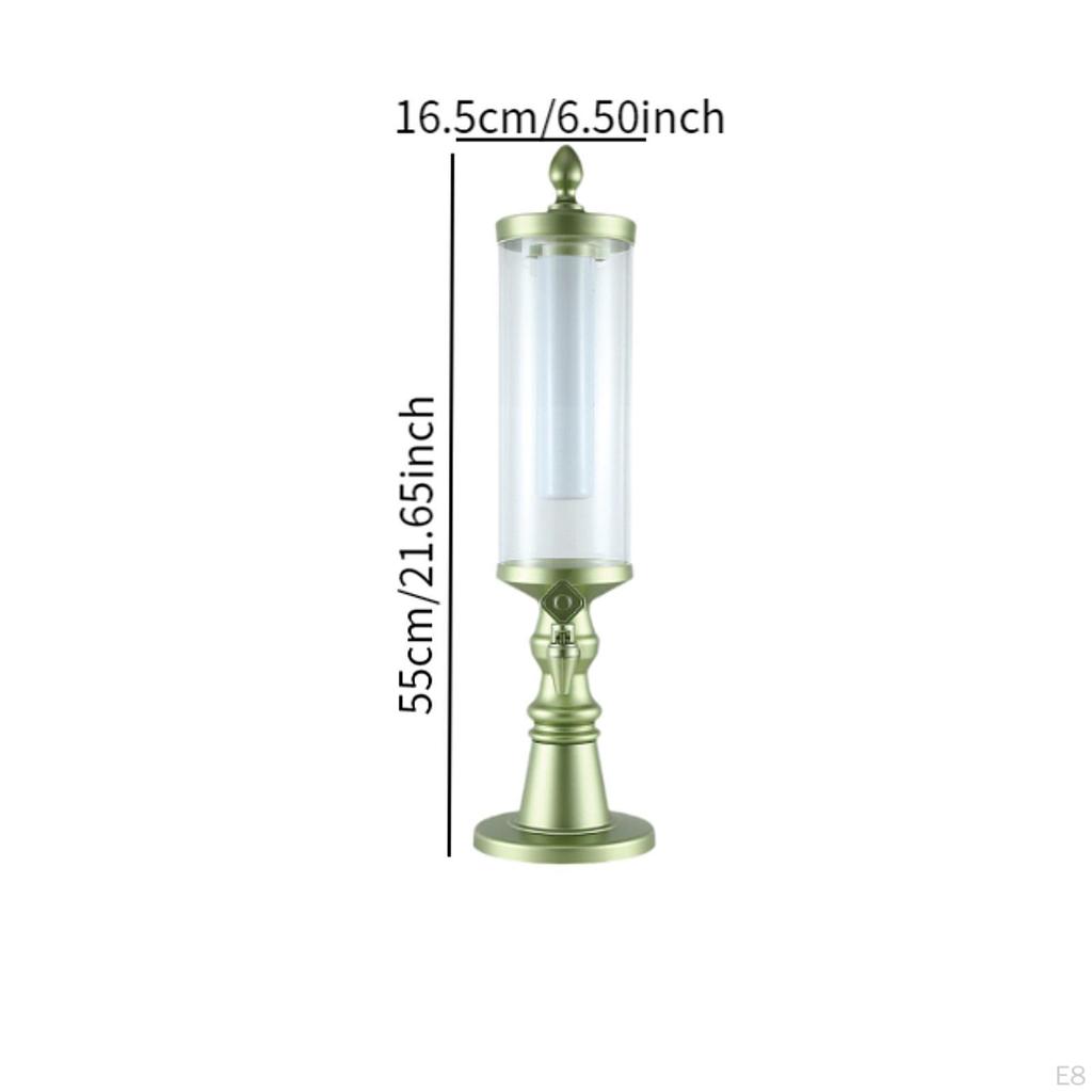 Dispenser Birra e Centro Ghiaccio 1,5L, Brocca, Bollitore, Secchiello, Acqua per Ristoranti
