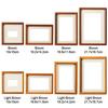 New 6/7/8 Inch Black Walnut Photo Frame Simple Handmade Picture Frame Real Wooden Mortise Tenon Photo Frame