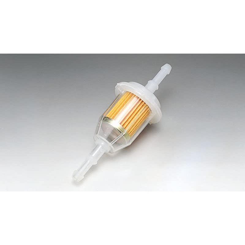 Kijima Fuel Filter for 6mm/8mm Hoses, Paper Element Type, Motorcycle Fuel Maintenance