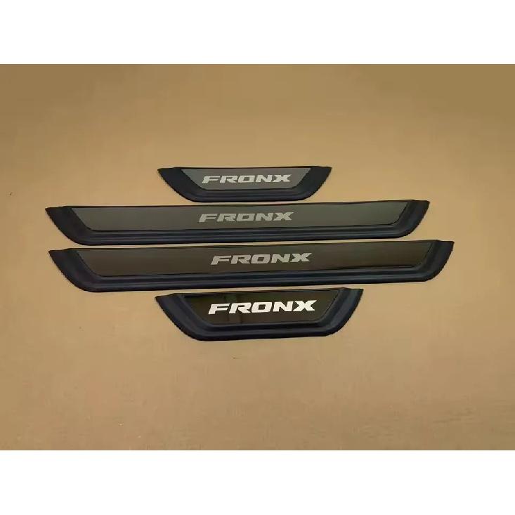 

For Suzuki Fronx 2024 2025 2026 Auto Parts Door Sill Cover Kick Scuff Plate Protector Guard Pedal Car Styling Accessories чорний