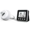 Floating Digital Pool Heat Level Monitor with Large Screen Adjustable for Bath Tub Fish Tank & Water Heat Measurement