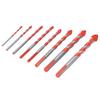 Drill Bit Set Multi Purpose Bits Accessory for Ceramic Tile Concrete Glass Drilling(8Pcs )