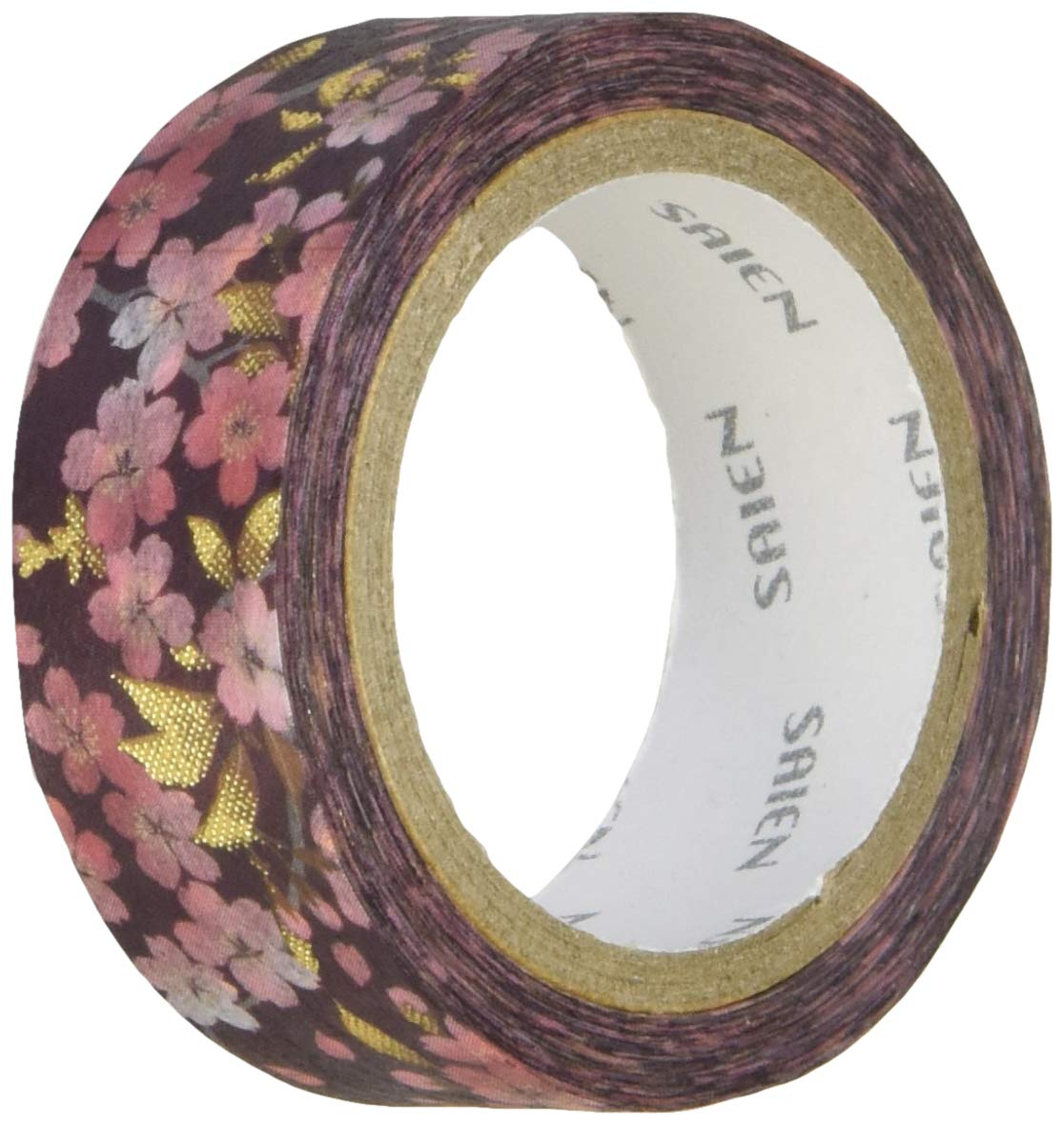 Kamiiso Sangyo Masking Cherry Blossom 15mm x Tape, Design, 7m, GR-1013