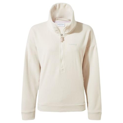 CRAGHOPPERS Womens/Ladies Caprice Polartech Quarter Zip Fleece Top
