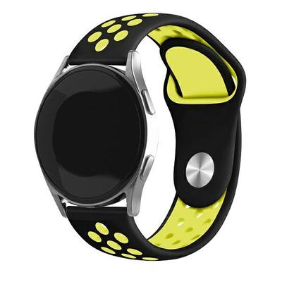Pasek Do Smartwatch Beline 20mm Sport Silicone Żółty-Czarny